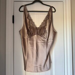 Julianna Rae Silk Lace Camisole size XXL Whimsigoth Fairy Balletcore Luxury Top